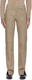 Gabriela Coll Garments Taupe N0.155 Jeans