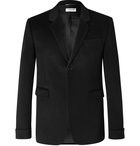 SAINT LAURENT - Slim-Fit Wool and Cashmere-Blend Blazer - Black