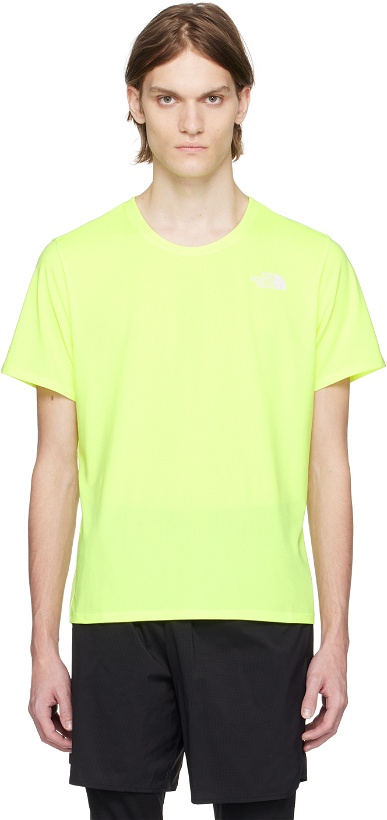 Photo: The North Face Yellow Sunriser T-Shirt