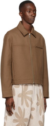 Jacquemus Brown La Montagne 'Le Blouson Asao' Jacket