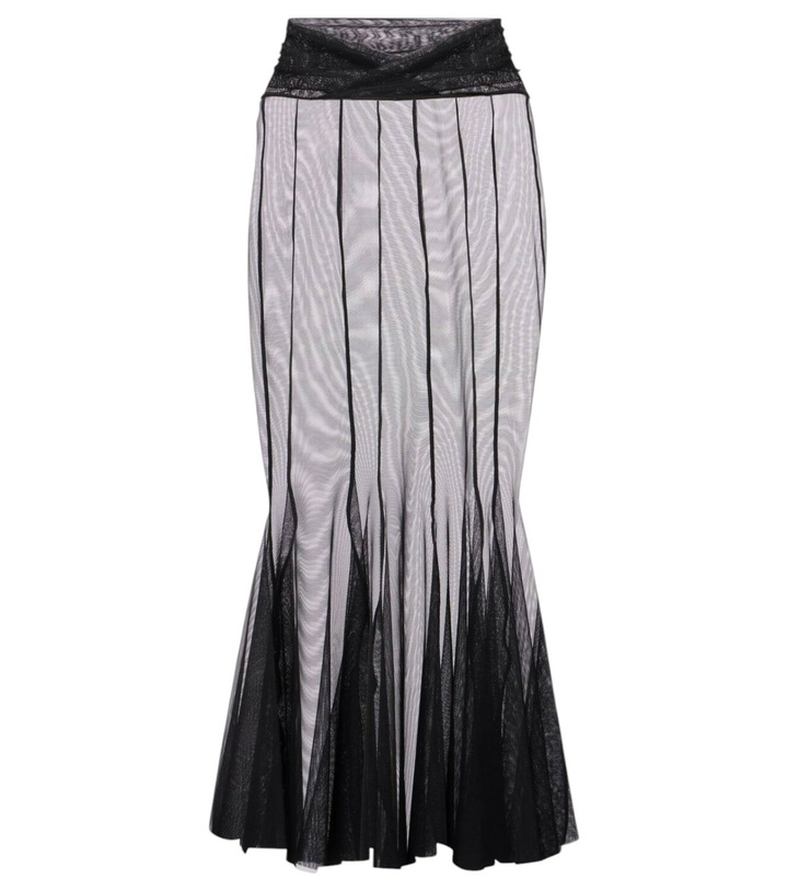 Photo: Nensi Dojaka Mila tulle midi skirt