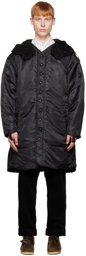 Engineered Garments Black Pilot Liner Jacket