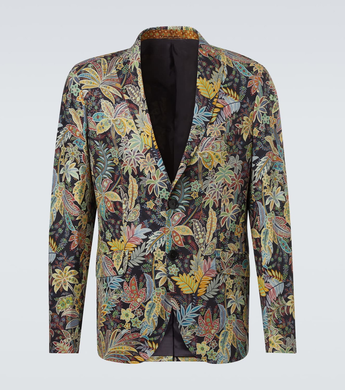 Etro Roma printed wool-blend blazer