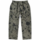 P.A.M. Men's Geo Mapping Printed Pants in Pond