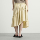 YMC Women's Draped Midi Skirt in Shell