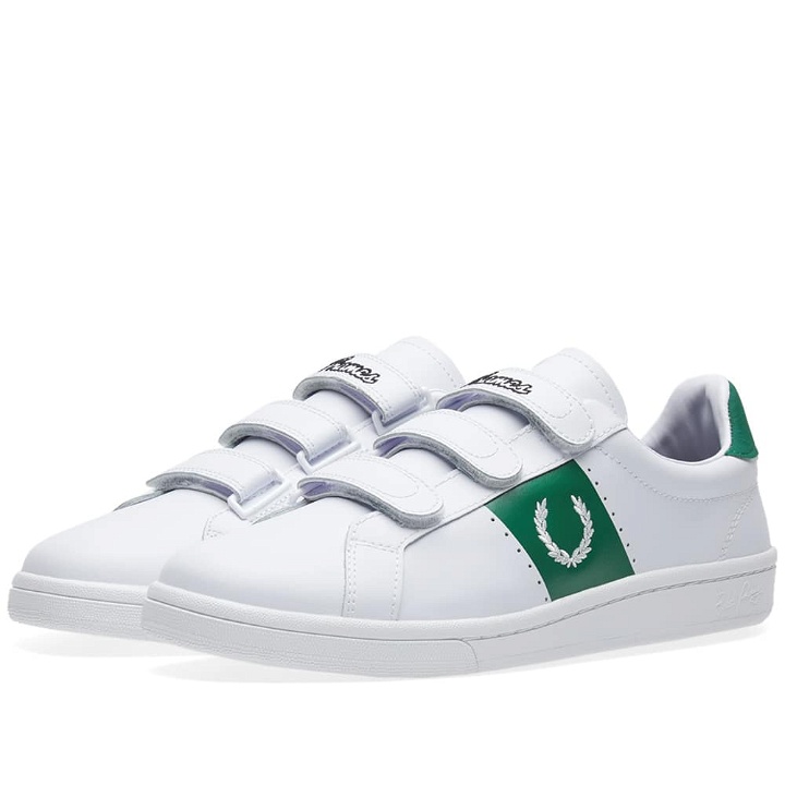 Photo: Fred Perry x Thames Leather Tennis Sneaker