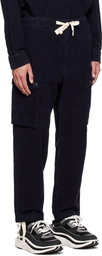 Nanamica Navy Drawstring Cargo Pants