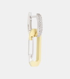 Eéra Chiara Small 18kt gold single earring with diamonds
