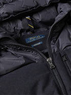 Polo Ralph Lauren - Quilted Wool-Blend Twill and Ripstop Down Hooded Jacket - Blue