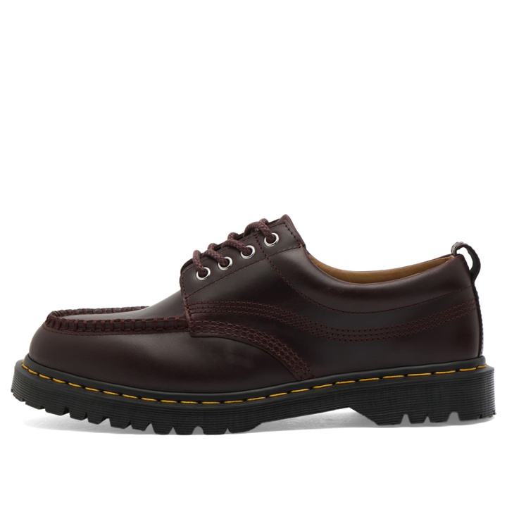 Photo: Dr. Martens Men's Lowell 4 Eye Shoe in Brown Mayhem