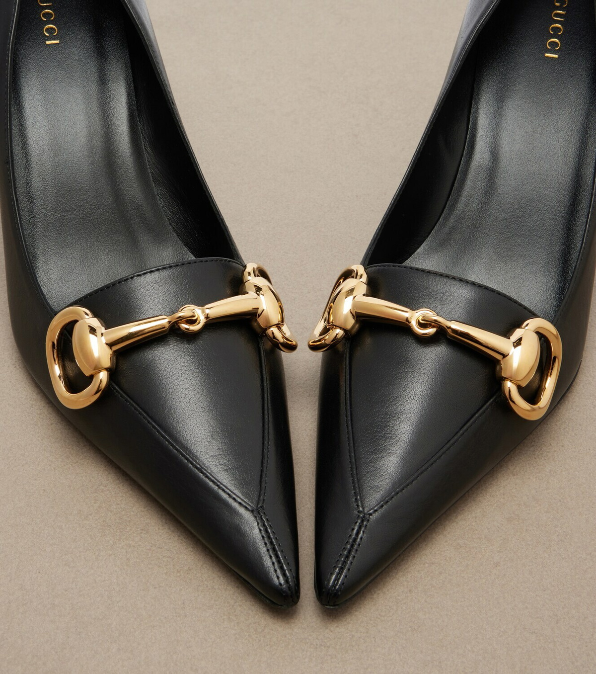 Gucci Boulevard Horsebit leather pumps