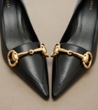 Gucci Boulevard Horsebit leather pumps