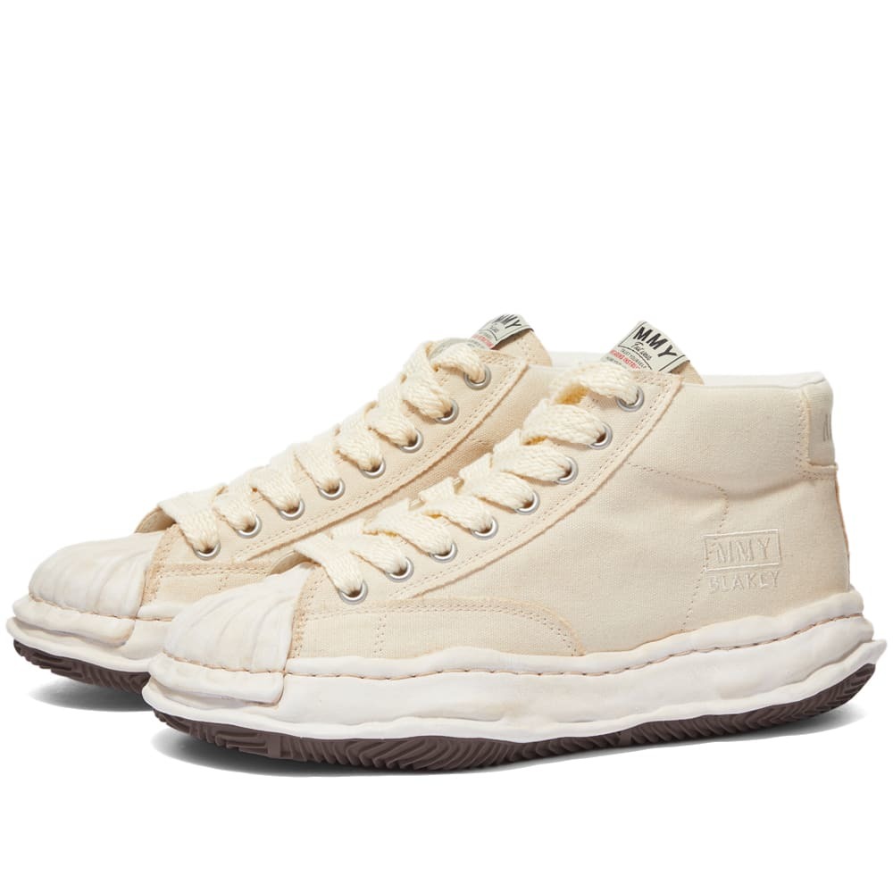 Maison MIHARA YASUHIRO Blakey High Original Shell Toe Spray Dyed ...