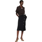 Proenza Schouler Brown Vella Polo