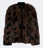 Blazé Milano Chausie leopard-print jacket