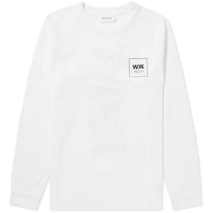 Photo: Wood Wood Long Sleeve Han Tee White