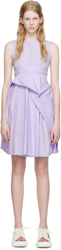 Photo: Cecilie Bahnsen Purple Seero Midi Dress
