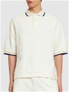 GUCCI Light Felted Cotton Jersey Polo Shirt