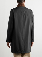 Loro Piana - Sebring Windmate Suede-Trimmed Storm System® Shell Car Coat - Black