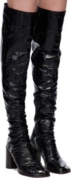 LEMAIRE Black Glove 80 Tall Boots