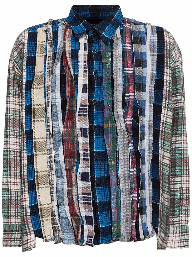 Photo: NEEDLES - Ribbon Cotton Flannel Shirt