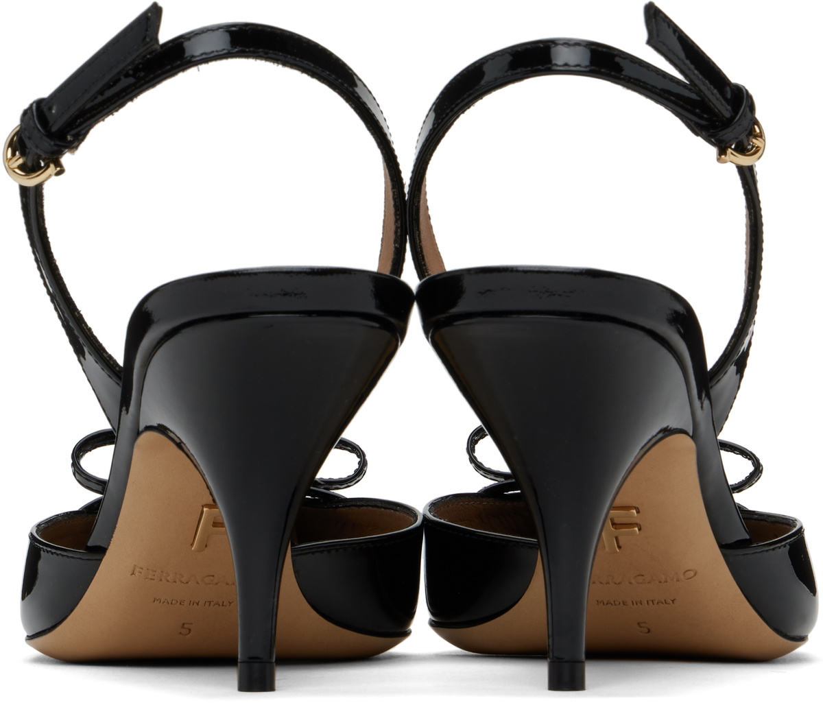 Ferragamo 黒 リボンミュール LUCIE 55 サイズ5 Ferragamo 黒 リボンミュール LUCIE 55 サイズ5 楽天市場