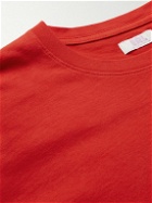 ERL - Exist Life Printed Cotton-Jersey T-Shirt - Red