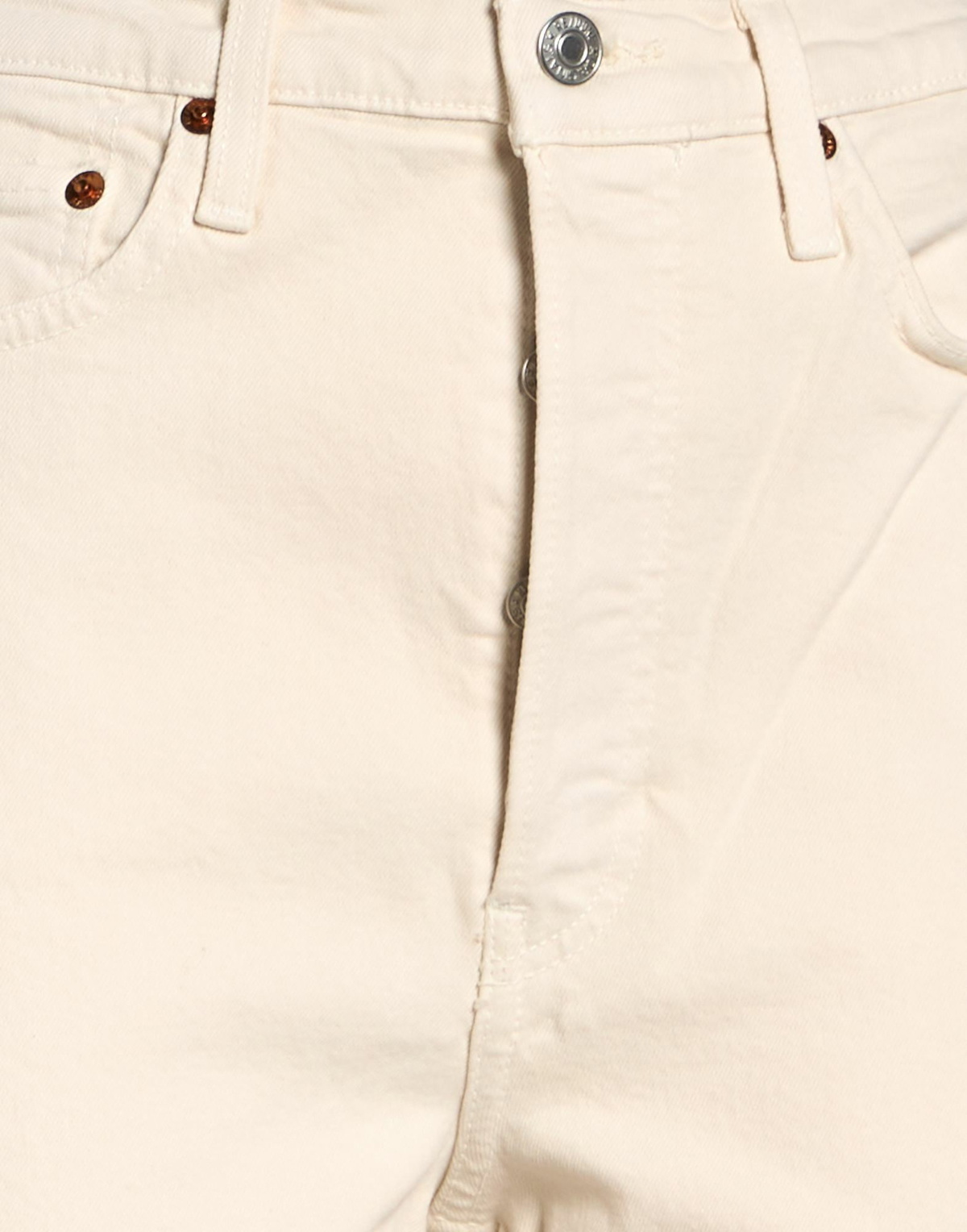 Re/done Womens Jeans Ivory