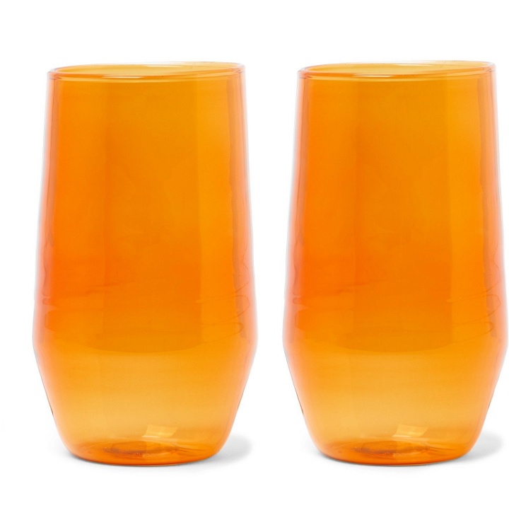 Photo: RD.LAB - Velasca Set of Two Amaro Glasses - Orange