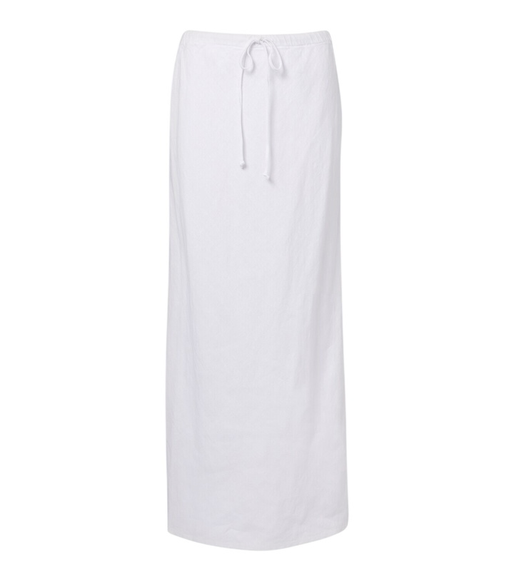 Photo: Velvet Beka linen maxi skirt