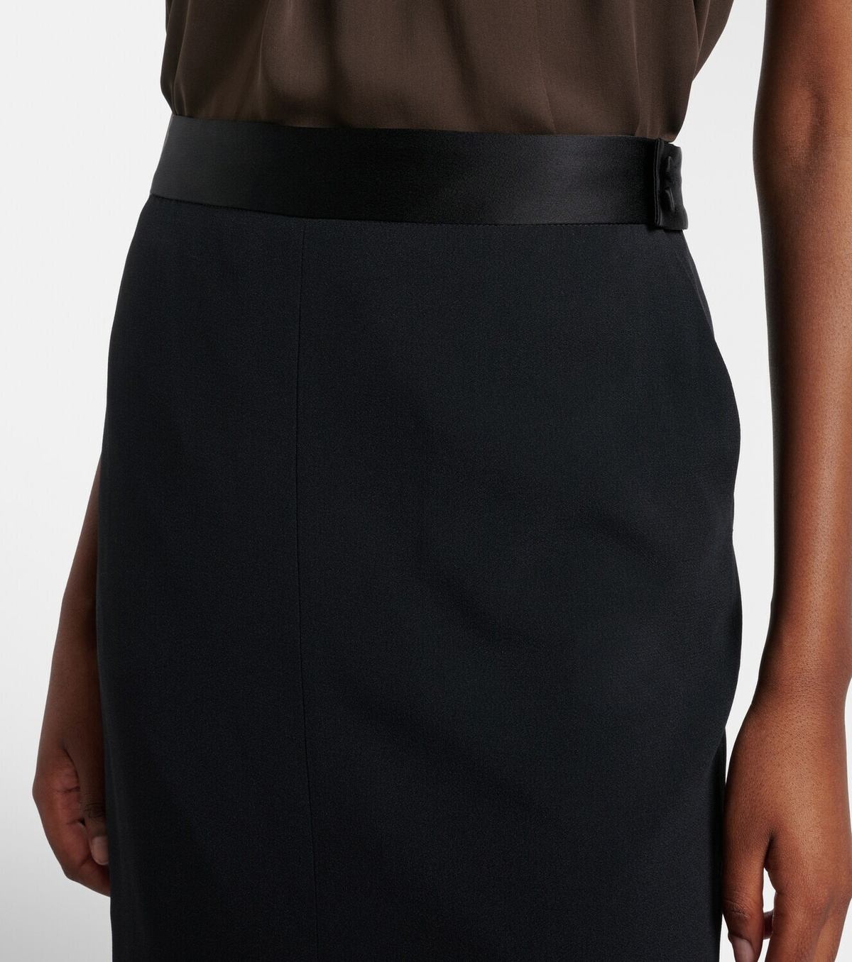 Tom Ford Satin pencil skirt