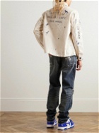 Gallery Dept. - EP Paint-Splattered Logo-Print Cotton-Ripstop Jacket - Neutrals