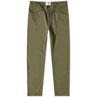 Folk Men's 5 Pocket Trouser in Olive