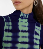 Proenza Schouler - Tie-dye turtleneck top