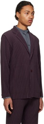HOMME PLISSÉ ISSEY MIYAKE Purple Tailored Pleats 2 Blazer