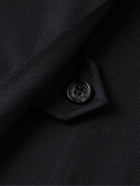 Dunhill - Belted Super 180s Wool Coat - Blue