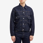 Edwin Men's Selvedge Denim Jacket in Blue Rinsed