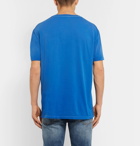 Polo Ralph Lauren - Printed Cotton-Jersey T-Shirt - Men - Blue