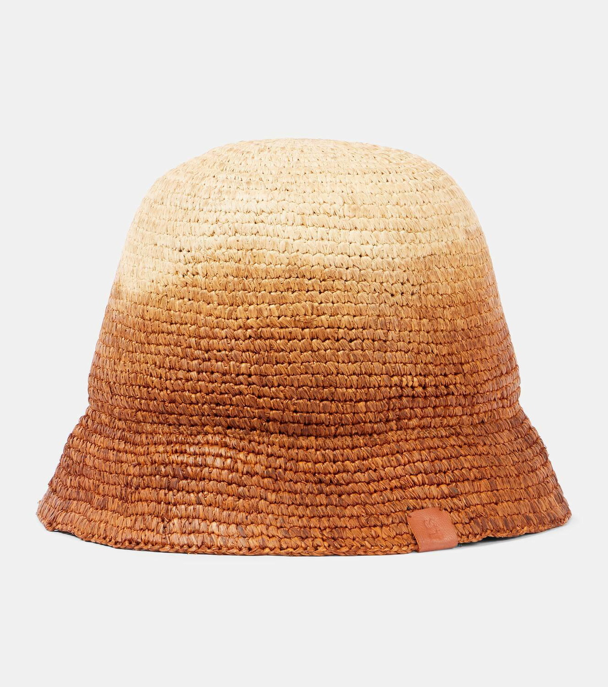 Staud Meyers ombré raffia bucket hat