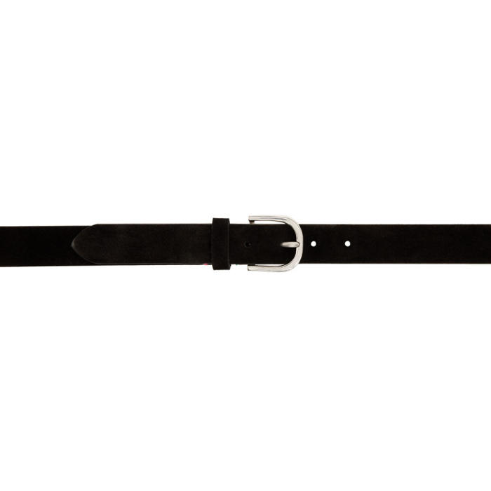 Photo: PS by Paul Smith Black Suede Stitch Belt 