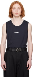 Jil Sander Black Active Jersey Tank Top