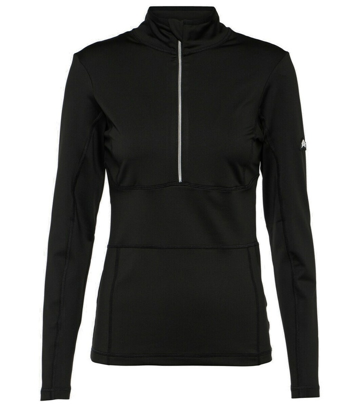 Photo: Jet Set Ginger Halfzip slim top