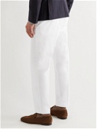 HUGO BOSS - Perin3 Stretch Lyocell and Cotton-Blend Twill Trousers - White