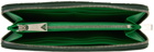 Bottega Veneta Green Intrecciato Zip-Around Wallet