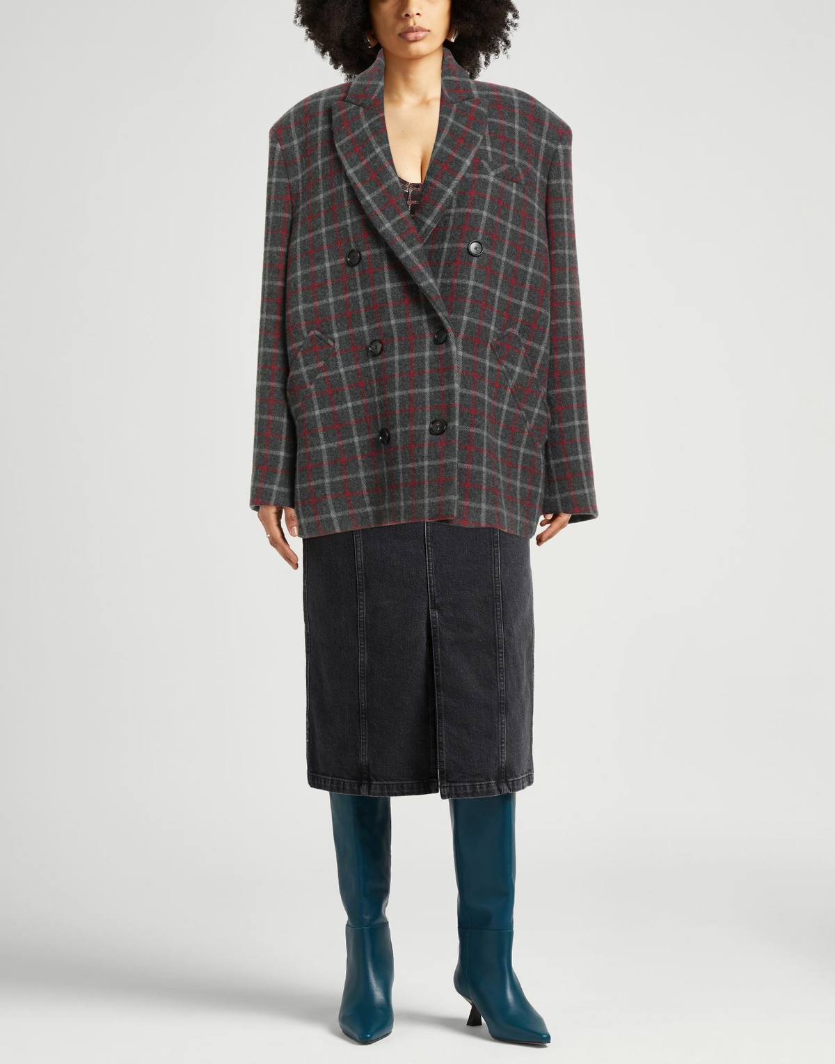Kassl Editions Womens Coat in Grey