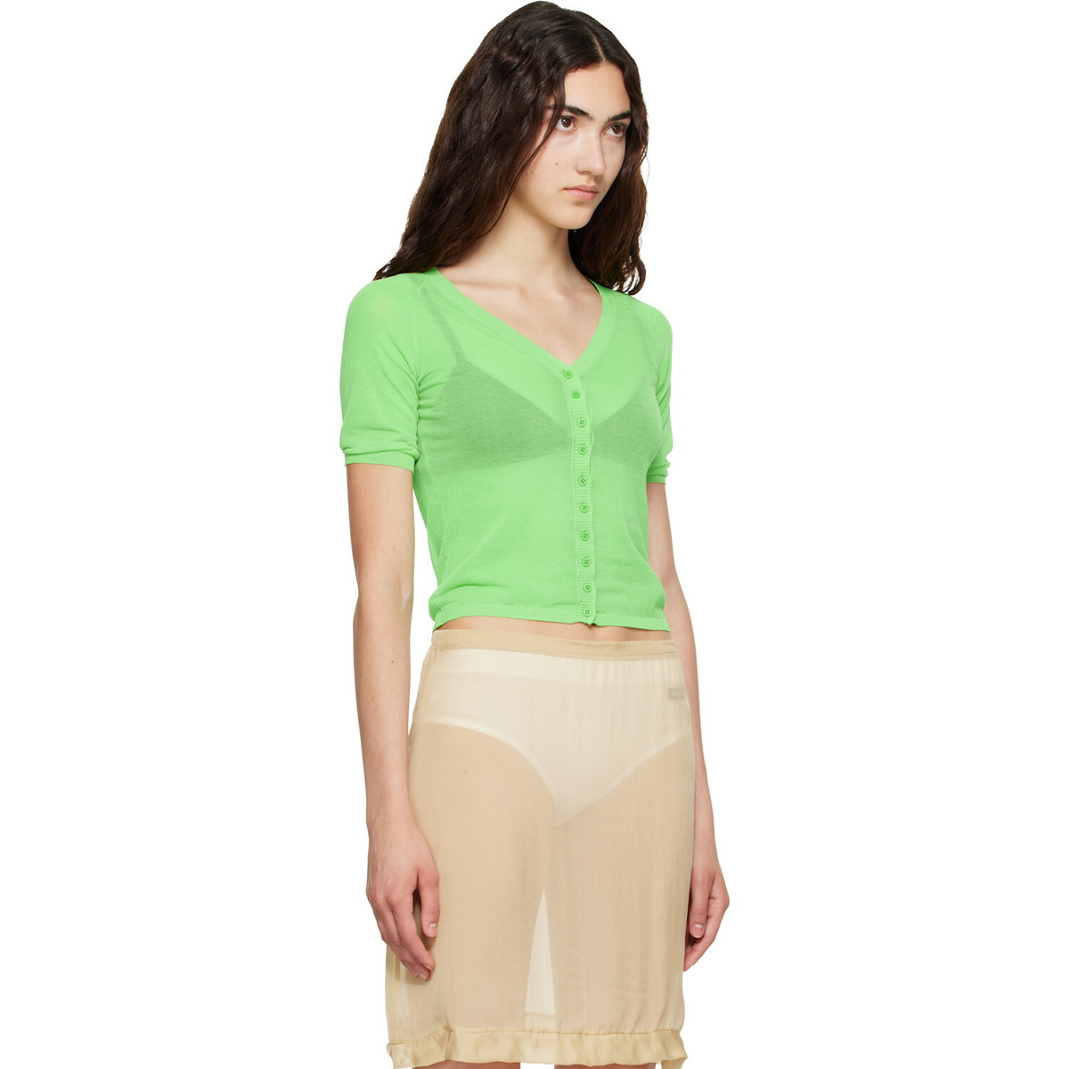 Paloma Wool Green Nice Cardigan