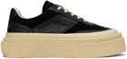 MM6 Maison Margiela Black Platform Sneakers