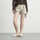Adidas Women's Wide Shorts in Wonder Alumina