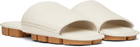Bottega Veneta Off-White Shore Sandals
