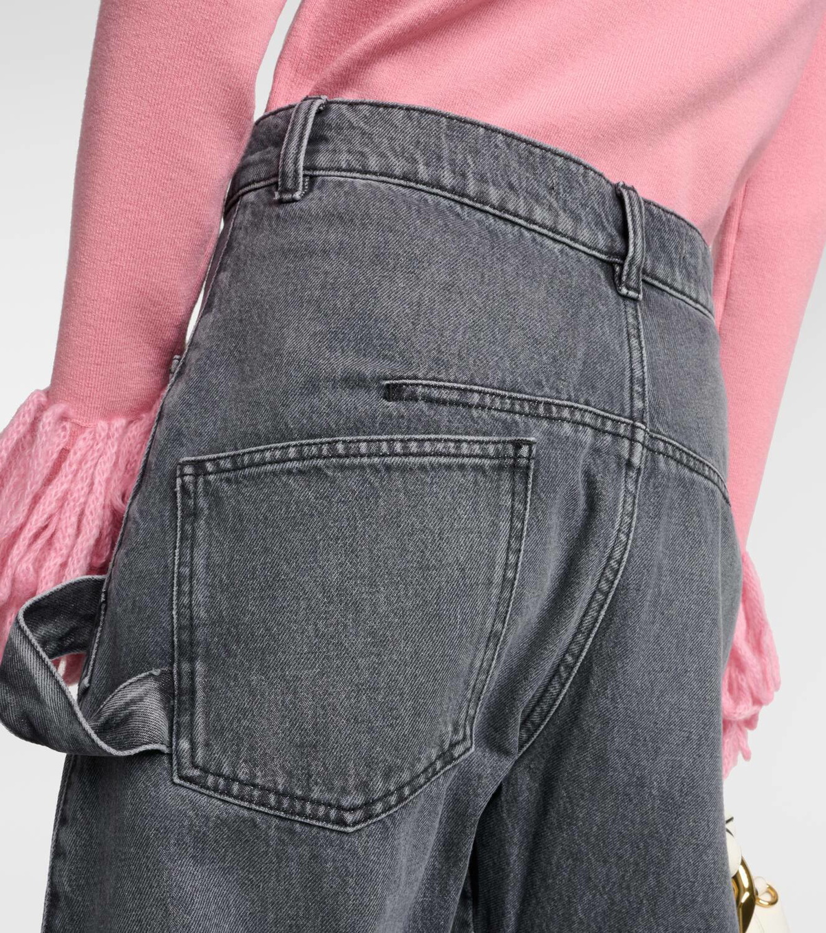 JW ANDERSON STRAIGHT HIGH RISE JEANS